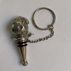 Beetle Wine Bottle Stopper Metal Cork Bottle Neck Chain